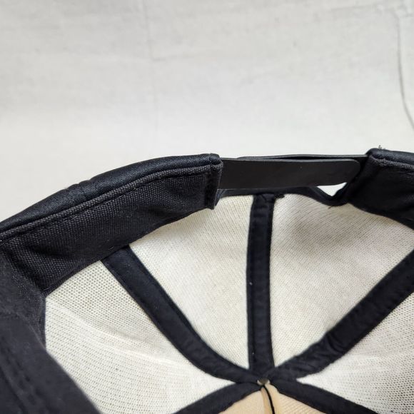 Terrys Uniforms Cap Hat Snap Back Black Adjustable Spell Out Chief of Police - Picture 8 of 12